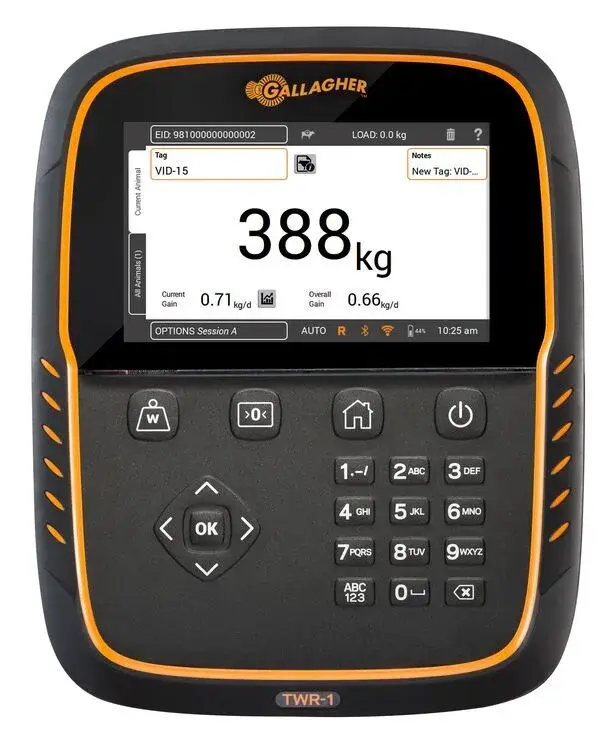 G026 TWR-1 Weigh Scale, Front Facing