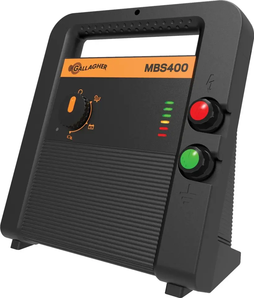 G390 MBS400 Multi Powered Fence Energizer, 30 Deg
