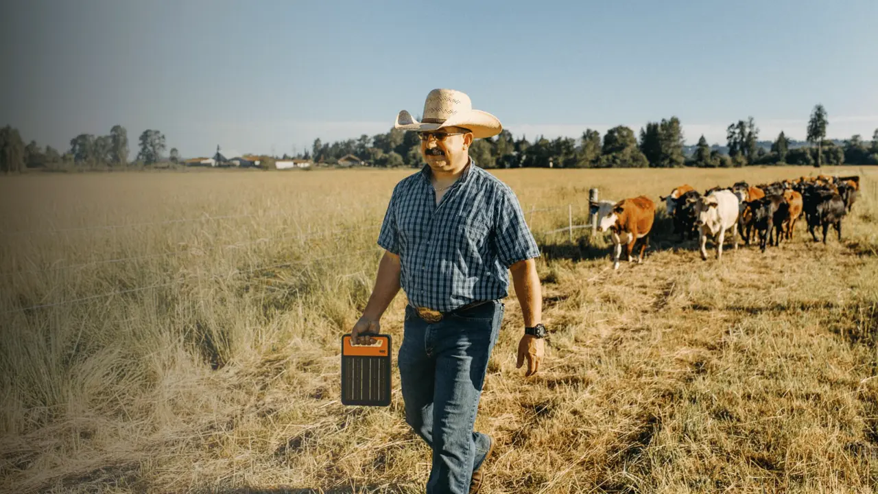 Cerco eléctrico Gallagher instalado en rancho ganadero