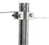 G876 Galvanised Earth Clamp, 30 deg