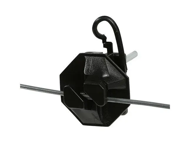 G709 Concrete Post Claw Insulator, 30 Deg 1