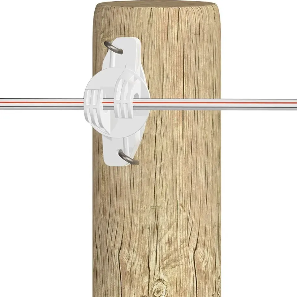 G676 Wide Jaw Claw on post with Equiwire
