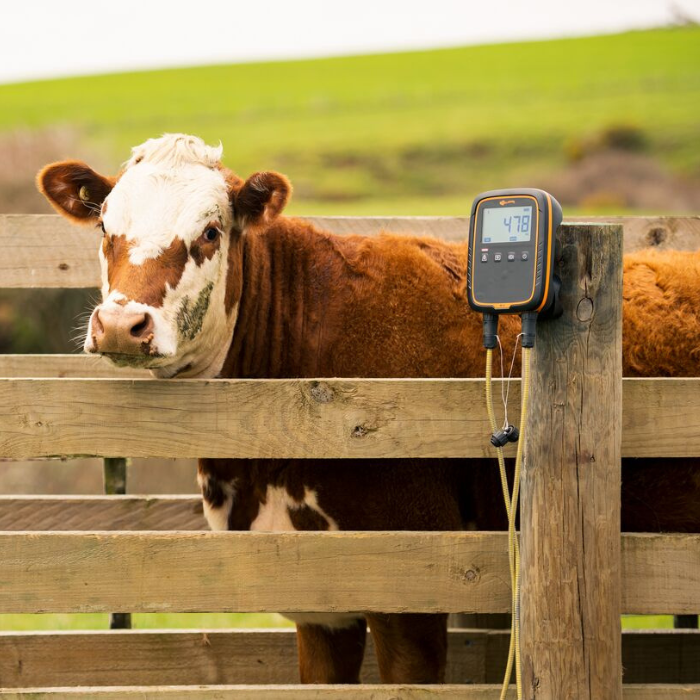 Báscula ganadera electrónica